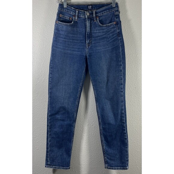 Gap Jeans 80s Women's Loose Fit Mom Jeans Size 4/27 - Picture 2 of 13
